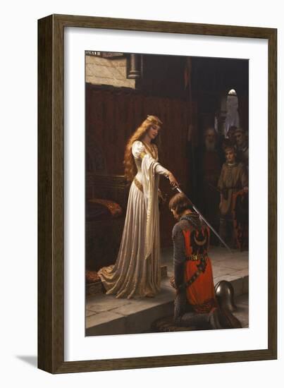 The Accolade, 1901-Edmund Blair Leighton-Framed Giclee Print