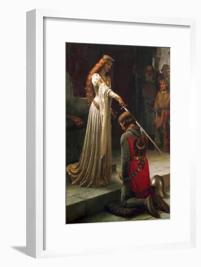 The Accolade, 1901-Edmund Blair Leighton-Framed Giclee Print