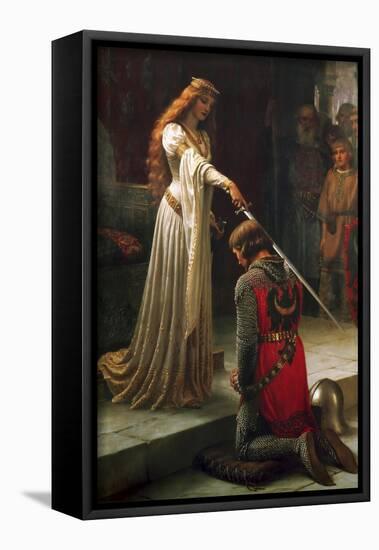 The Accolade, 1901-Edmund Blair Leighton-Framed Giclee Print