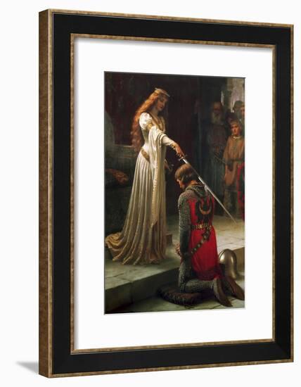 The Accolade, 1901-Edmund Blair Leighton-Framed Giclee Print