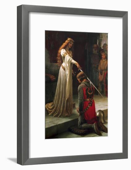 The Accolade, 1901-Edmund Blair Leighton-Framed Giclee Print