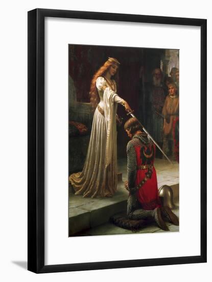 The Accolade, 1901-Edmund Blair Leighton-Framed Giclee Print