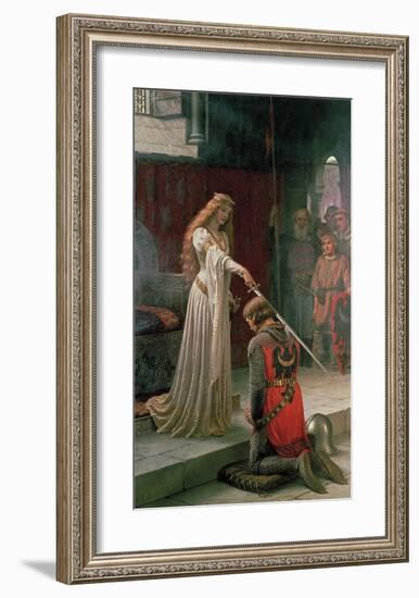 The Accolade-Edmund Blair Leighton-Framed Premium Giclee Print