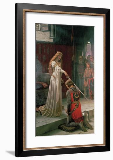 The Accolade-Edmund Blair Leighton-Framed Premium Giclee Print