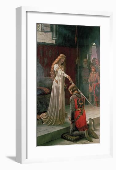 The Accolade-Edmund Blair Leighton-Framed Premium Giclee Print