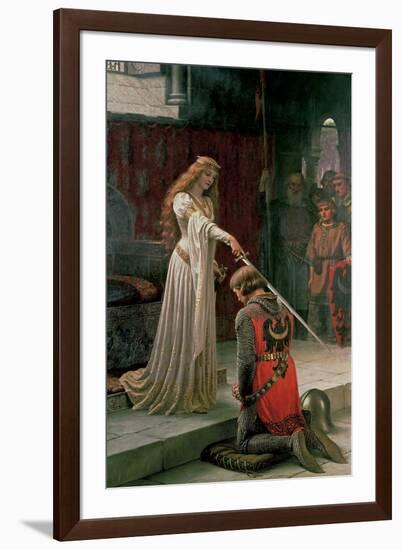 The Accolade-Edmund Blair Leighton-Framed Giclee Print