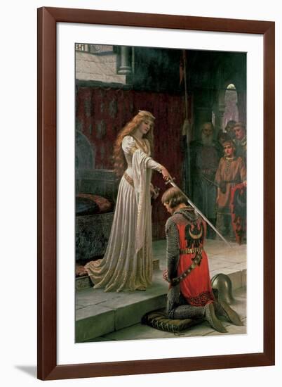 The Accolade-Edmund Blair Leighton-Framed Giclee Print