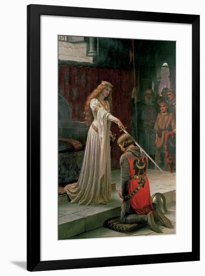 The Accolade-Edmund Blair Leighton-Framed Giclee Print