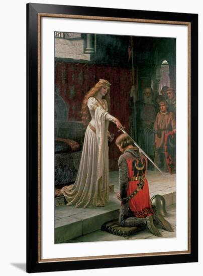 The Accolade-Edmund Blair Leighton-Framed Giclee Print