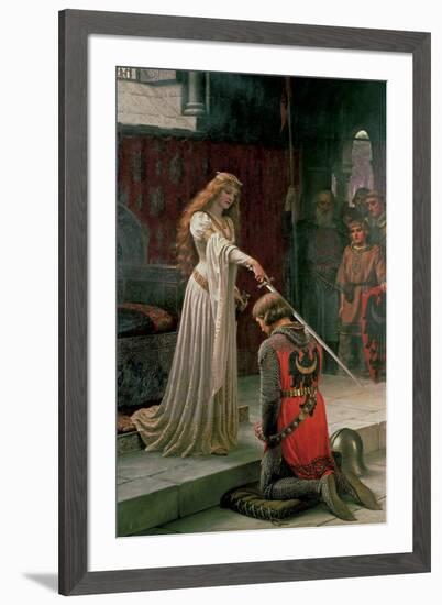 The Accolade-Edmund Blair Leighton-Framed Giclee Print