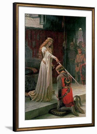 The Accolade-Edmund Blair Leighton-Framed Giclee Print