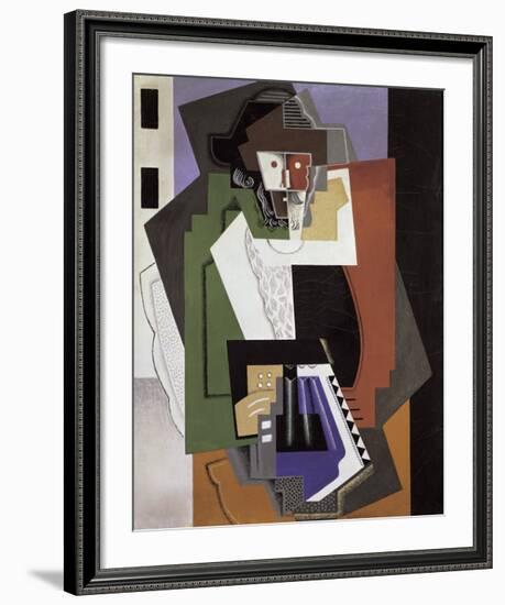 The Accordion Player-Gino Severini-Framed Art Print