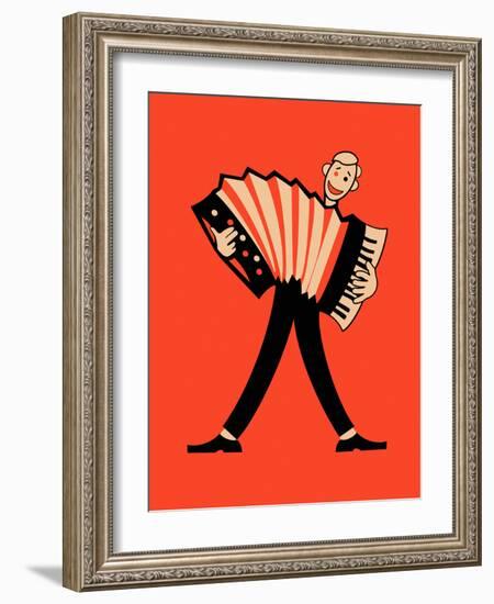 The Accordion-Mark Rogan-Framed Art Print