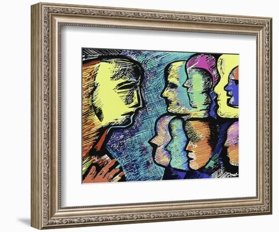 The Accused-Diana Ong-Framed Giclee Print