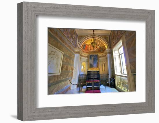 The Achilleion Chapel, Achilleion Palace, Corfu, the Ionian Islands, Greek Islands, Greece, Europe-Neil Farrin-Framed Photographic Print