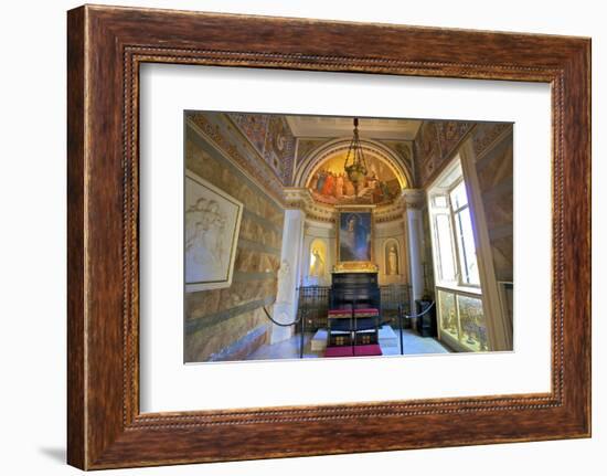 The Achilleion Chapel, Achilleion Palace, Corfu, the Ionian Islands, Greek Islands, Greece, Europe-Neil Farrin-Framed Photographic Print