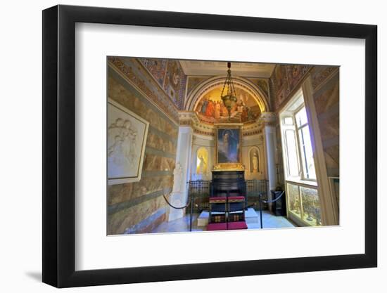 The Achilleion Chapel, Achilleion Palace, Corfu, the Ionian Islands, Greek Islands, Greece, Europe-Neil Farrin-Framed Photographic Print