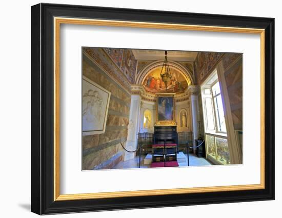 The Achilleion Chapel, Achilleion Palace, Corfu, the Ionian Islands, Greek Islands, Greece, Europe-Neil Farrin-Framed Photographic Print