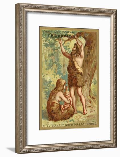 The Acorn, Man's First Food-null-Framed Giclee Print
