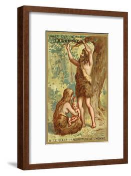 The Acorn, Man's First Food-null-Framed Giclee Print