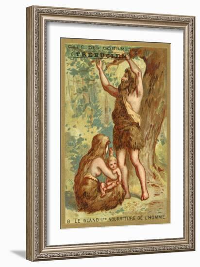 The Acorn, Man's First Food-null-Framed Giclee Print