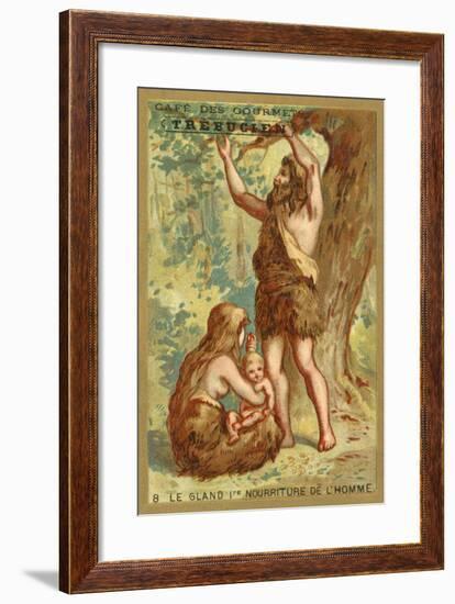 The Acorn, Man's First Food-null-Framed Giclee Print