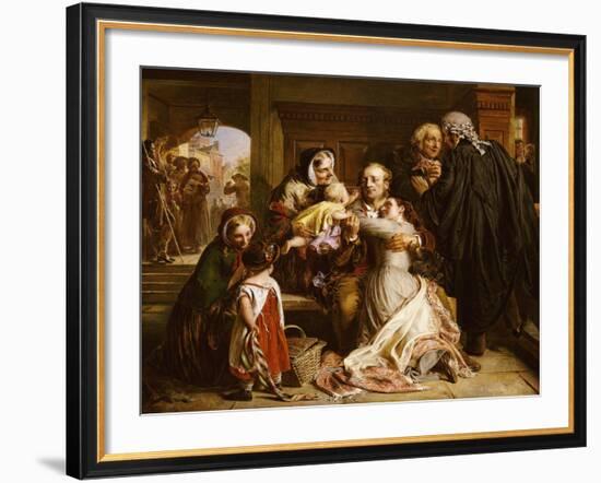 The Acquittal-Abraham Solomon-Framed Giclee Print