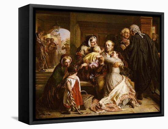 The Acquittal-Abraham Solomon-Framed Premier Image Canvas