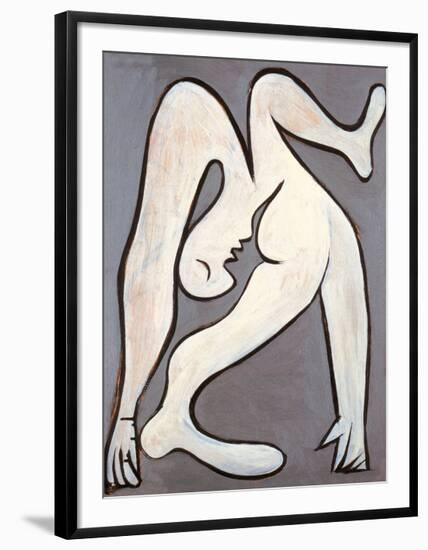 The Acrobat, c.1930-Pablo Picasso-Framed Serigraph