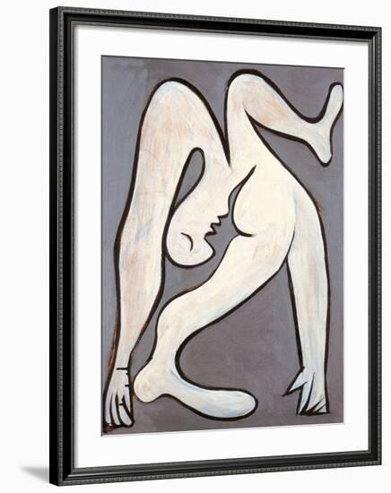 The Acrobat, c.1930-Pablo Picasso-Framed Serigraph