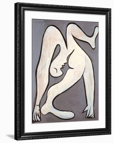 The Acrobat, c.1930-Pablo Picasso-Framed Serigraph