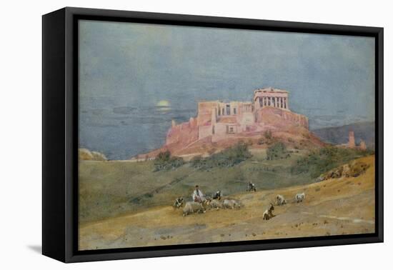 The Acropolis, C.1885-Robert Weir Allan-Framed Premier Image Canvas