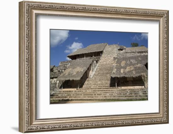 The Acropolis, Ek Balam, Mayan Archaeological Site, Yucatan, Mexico, North America-Richard Maschmeyer-Framed Photographic Print