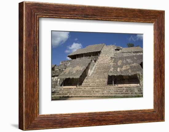 The Acropolis, Ek Balam, Mayan Archaeological Site, Yucatan, Mexico, North America-Richard Maschmeyer-Framed Photographic Print