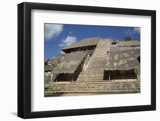 The Acropolis, Ek Balam, Mayan Archaeological Site, Yucatan, Mexico, North America-Richard Maschmeyer-Framed Photographic Print