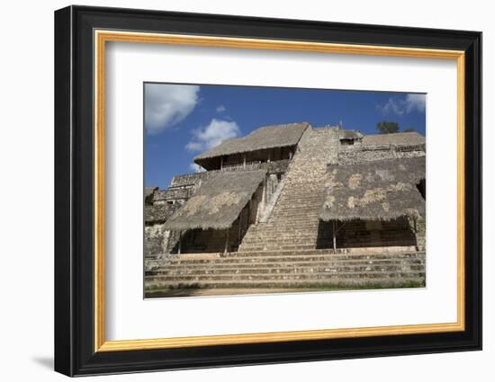 The Acropolis, Ek Balam, Mayan Archaeological Site, Yucatan, Mexico, North America-Richard Maschmeyer-Framed Photographic Print