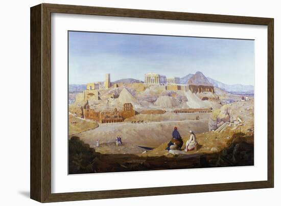 The Acropolis-David Roberts-Framed Giclee Print