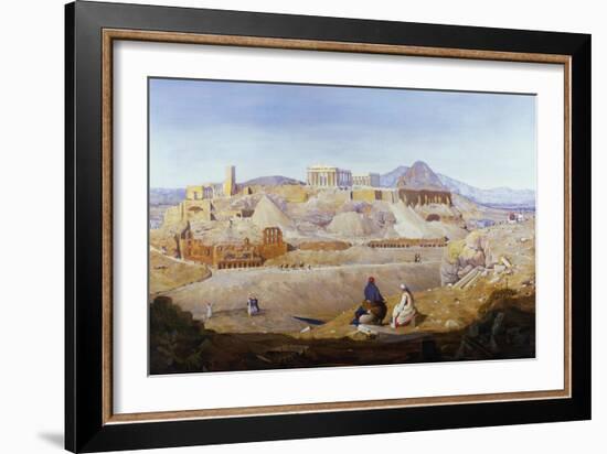 The Acropolis-David Roberts-Framed Giclee Print