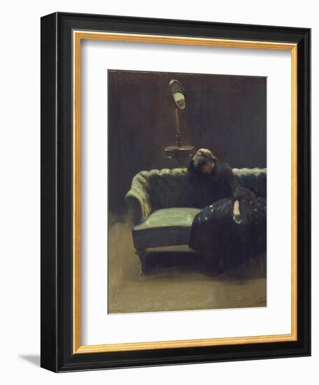 The Acting Manager or Rehearsal: the End of the Act, C.1885-6-Walter Richard Sickert-Framed Giclee Print