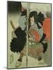 The Actor Ichikawa Danjuro VII as a Samurai Warrior-Utagawa Kunisada-Mounted Giclee Print