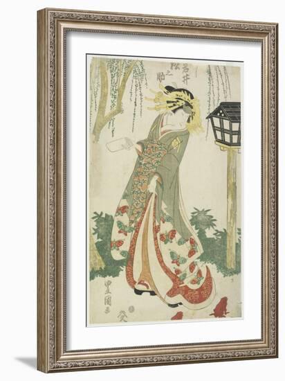 The Actor Iwai Matsunosuke-Utagawa Kunisada-Framed Giclee Print