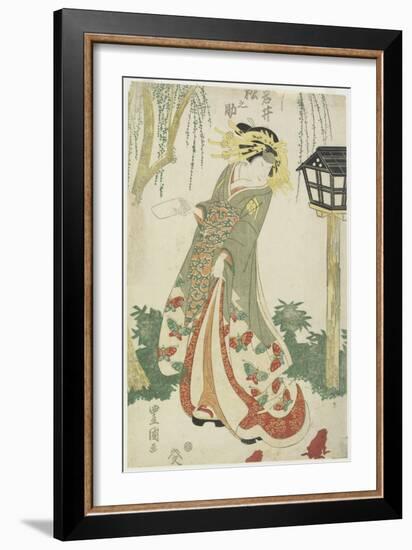 The Actor Iwai Matsunosuke-Utagawa Kunisada-Framed Giclee Print