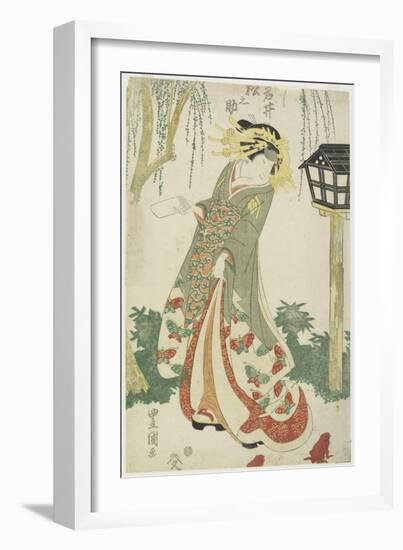 The Actor Iwai Matsunosuke-Utagawa Kunisada-Framed Giclee Print