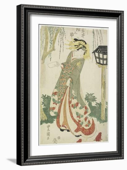 The Actor Iwai Matsunosuke-Utagawa Kunisada-Framed Giclee Print