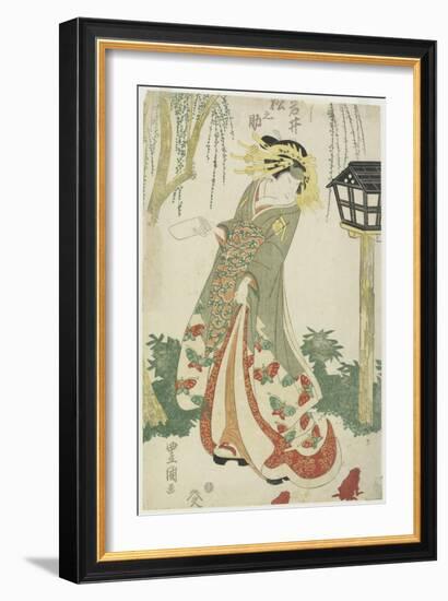 The Actor Iwai Matsunosuke-Utagawa Kunisada-Framed Giclee Print