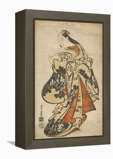 The Actor Tsutsui Kichijuro, c.1704-Torii Kiyomasu I-Framed Premier Image Canvas