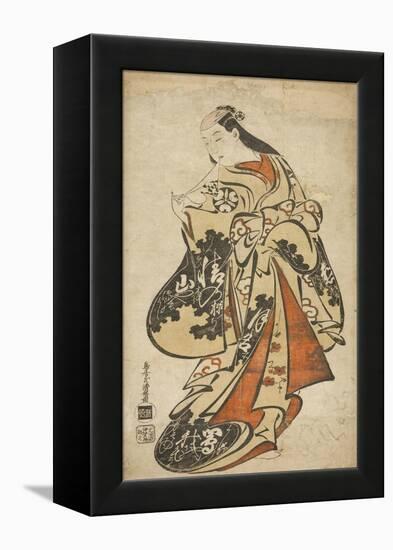 The Actor Tsutsui Kichijuro, c.1704-Torii Kiyomasu I-Framed Premier Image Canvas