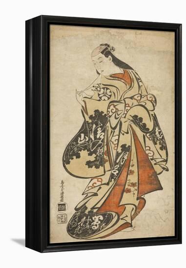 The Actor Tsutsui Kichijuro, c.1704-Torii Kiyomasu I-Framed Premier Image Canvas