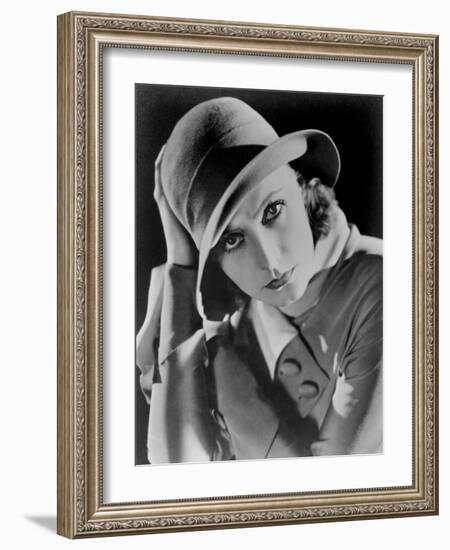 The Actress Greta Garbo, 1929-null-Framed Photographic Print