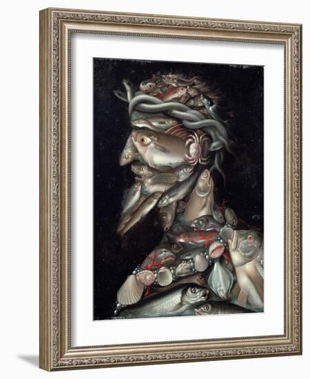 The Admiral-Giuseppe Arcimboldo-Framed Giclee Print